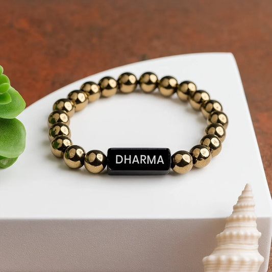 Personalized Aureus Goldstone Bracelet | Lab Certified & Certified | Unisex