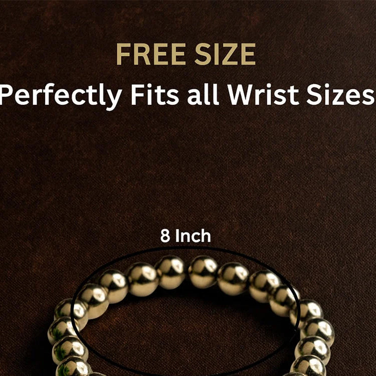 Aureus Goldstone Bracelet | With Lab Tested Certifcate Card | Bracelet for Unisex