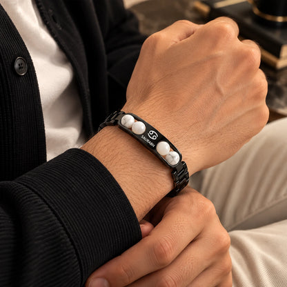 Personalized Cancer Zodiac Name Bracelet | Lab Tested & Certified