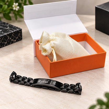 Personalized Zodiac Name Bracelet | 1 Year Colour Warranty