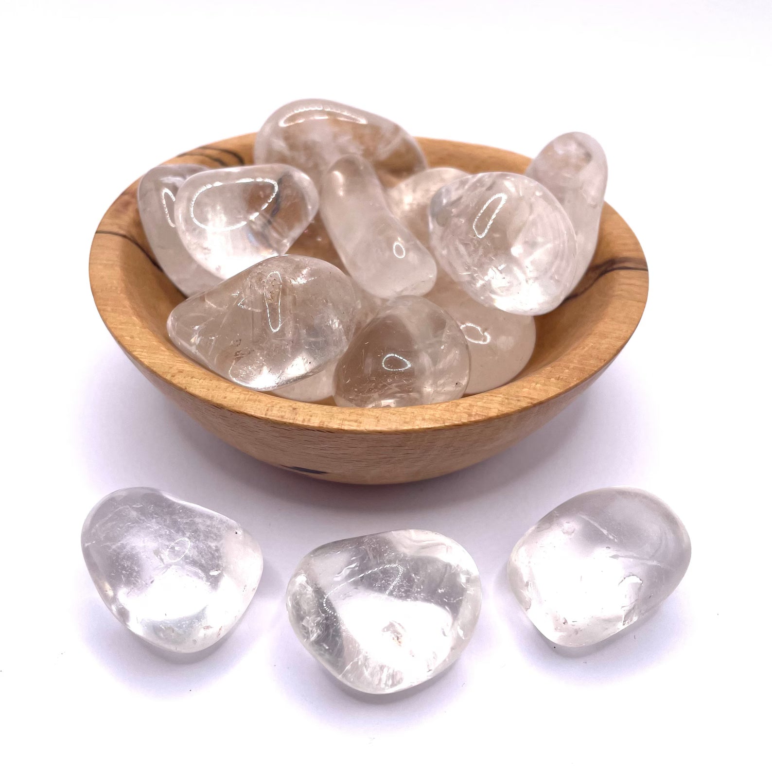 Sacred Lock Clear Quartz Stone Bracelet for Unisex