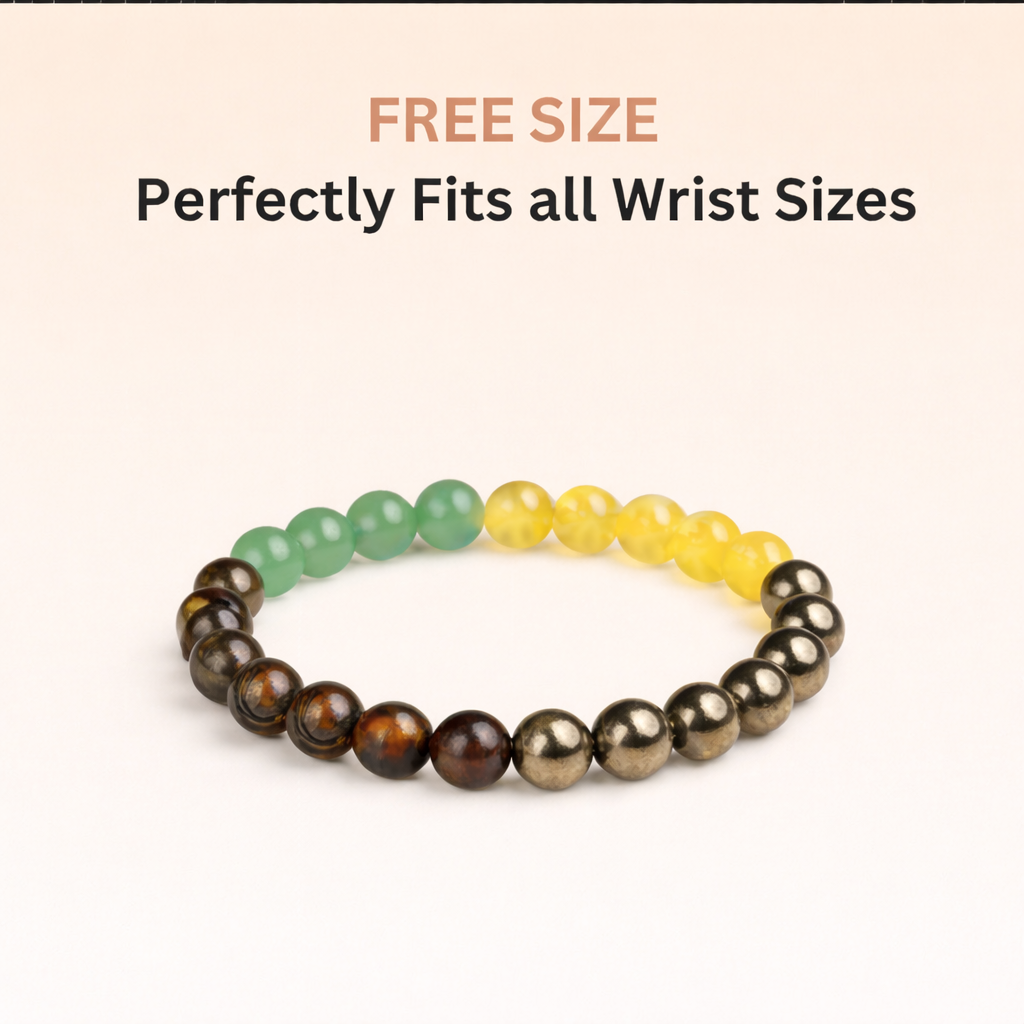 Natural Dhanraksha Prosperity Bracelet | Unisex  | Lab Tested & Certified