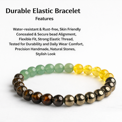 Natural Dhanraksha Prosperity Bracelet | Unisex  | Lab Tested & Certified