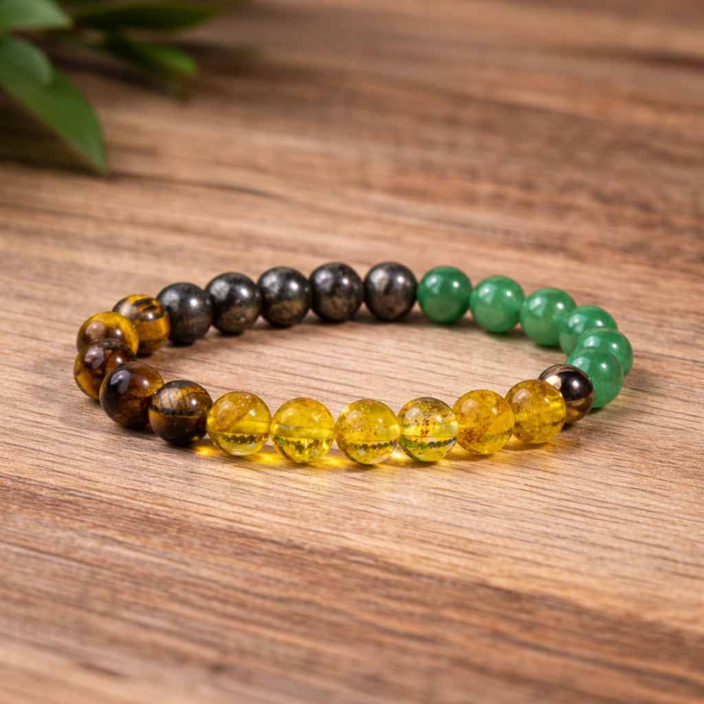 Natural Dhanraksha Prosperity Bracelet | Unisex  | Lab Tested & Certified