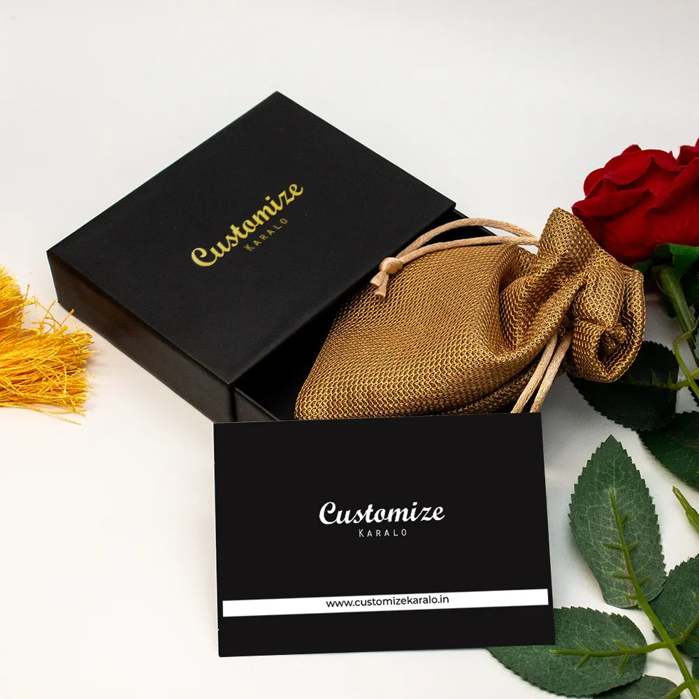 24K Gold Plated Dual Tone 5 Mukhi Rudraksh Bracelet with 1 Year Colour Warranty