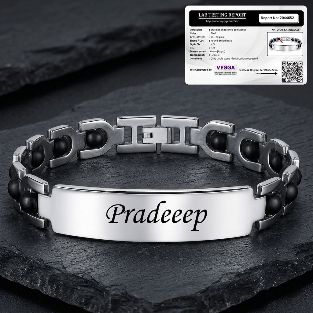 Personalized Karungali Bracelet | Lab Tested & Certified
