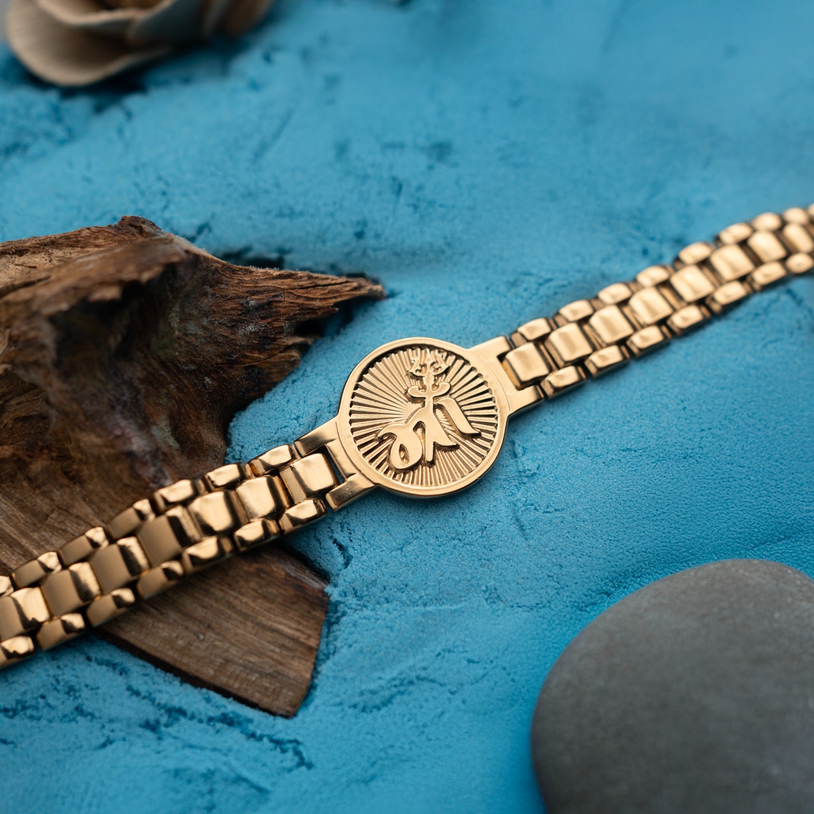 Sacred Lock Maa Shakti Bracelet For Mens