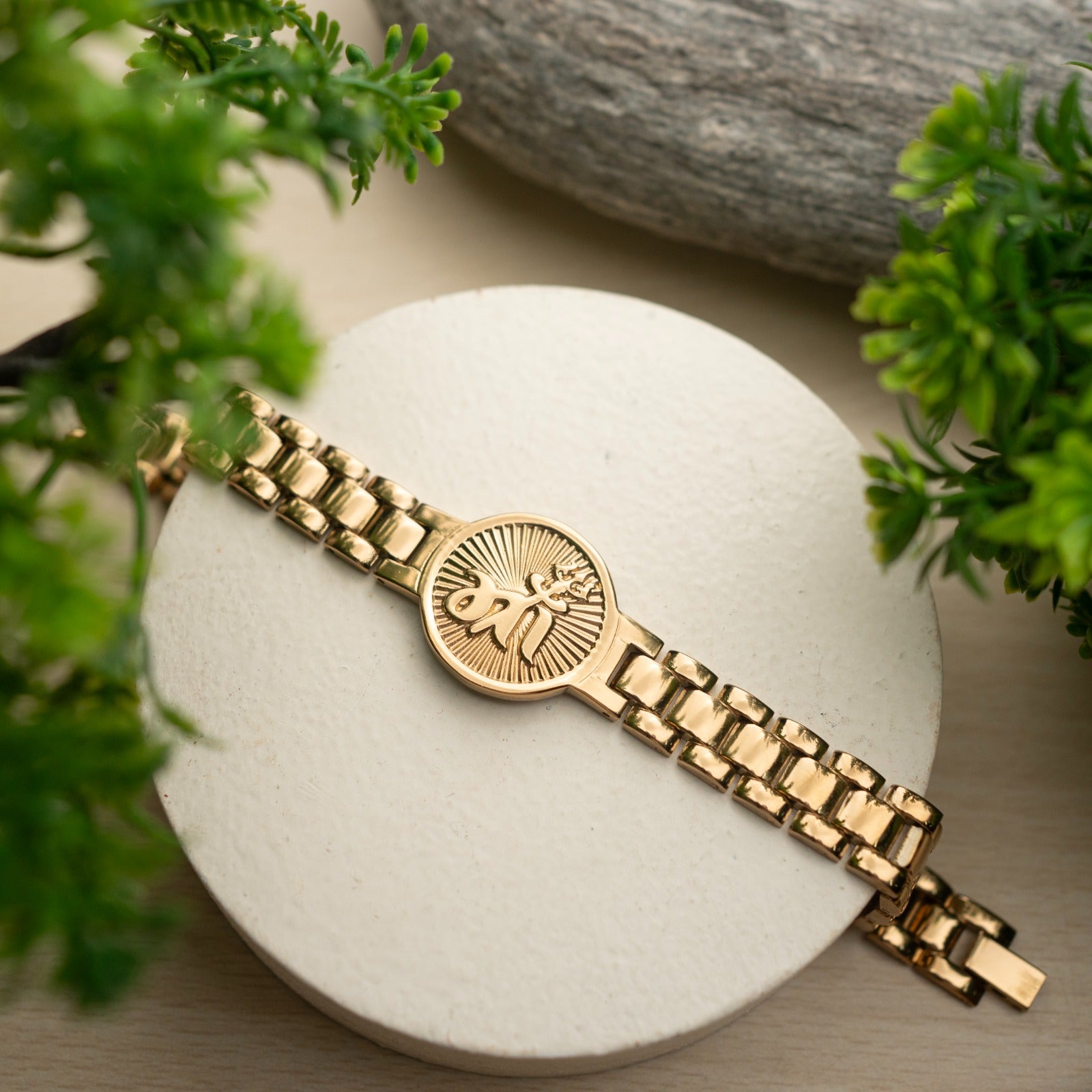 Sacred Lock Maa Shakti Bracelet For Mens