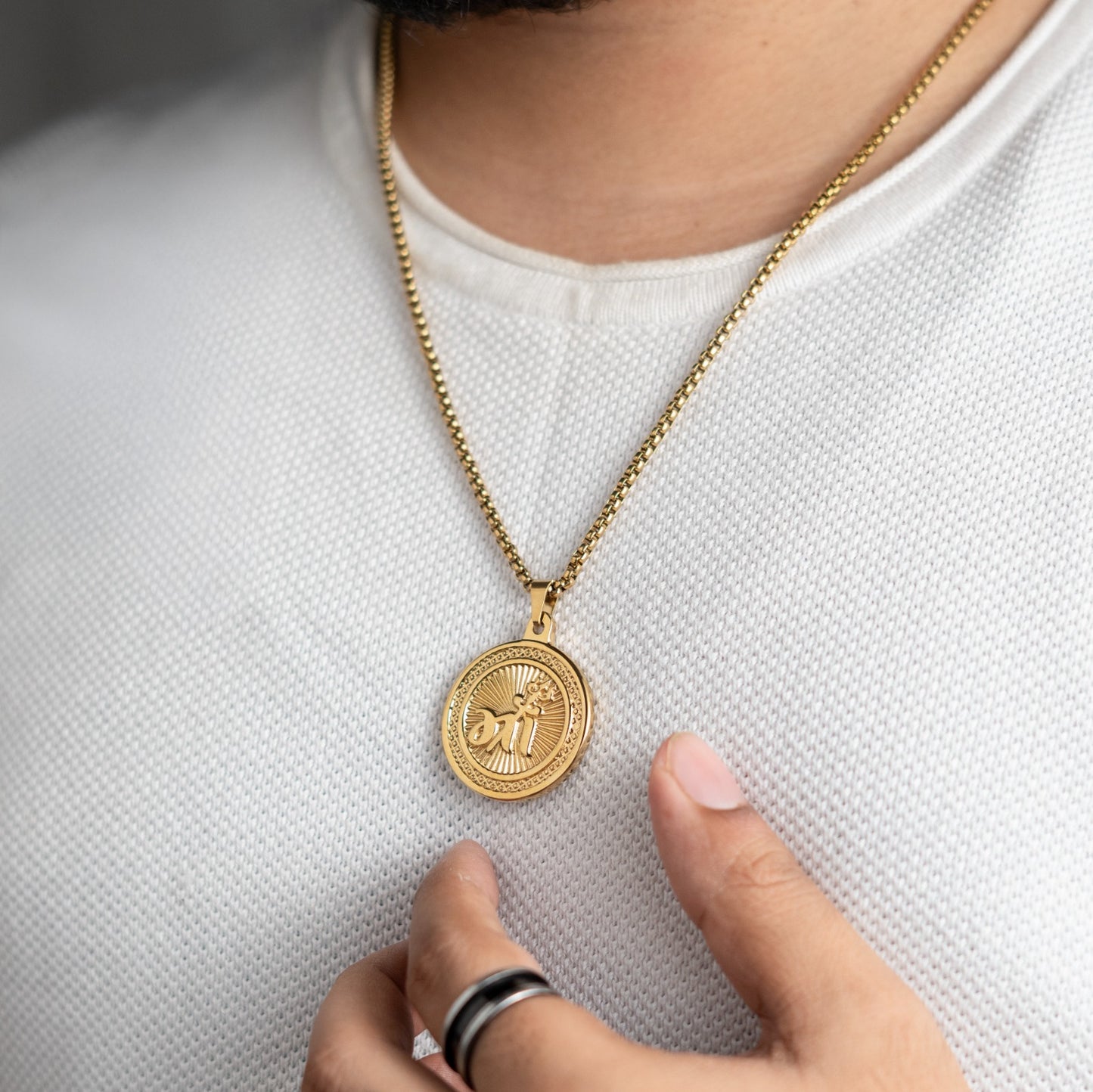 Sacred Lock Maa Orbit Pendant