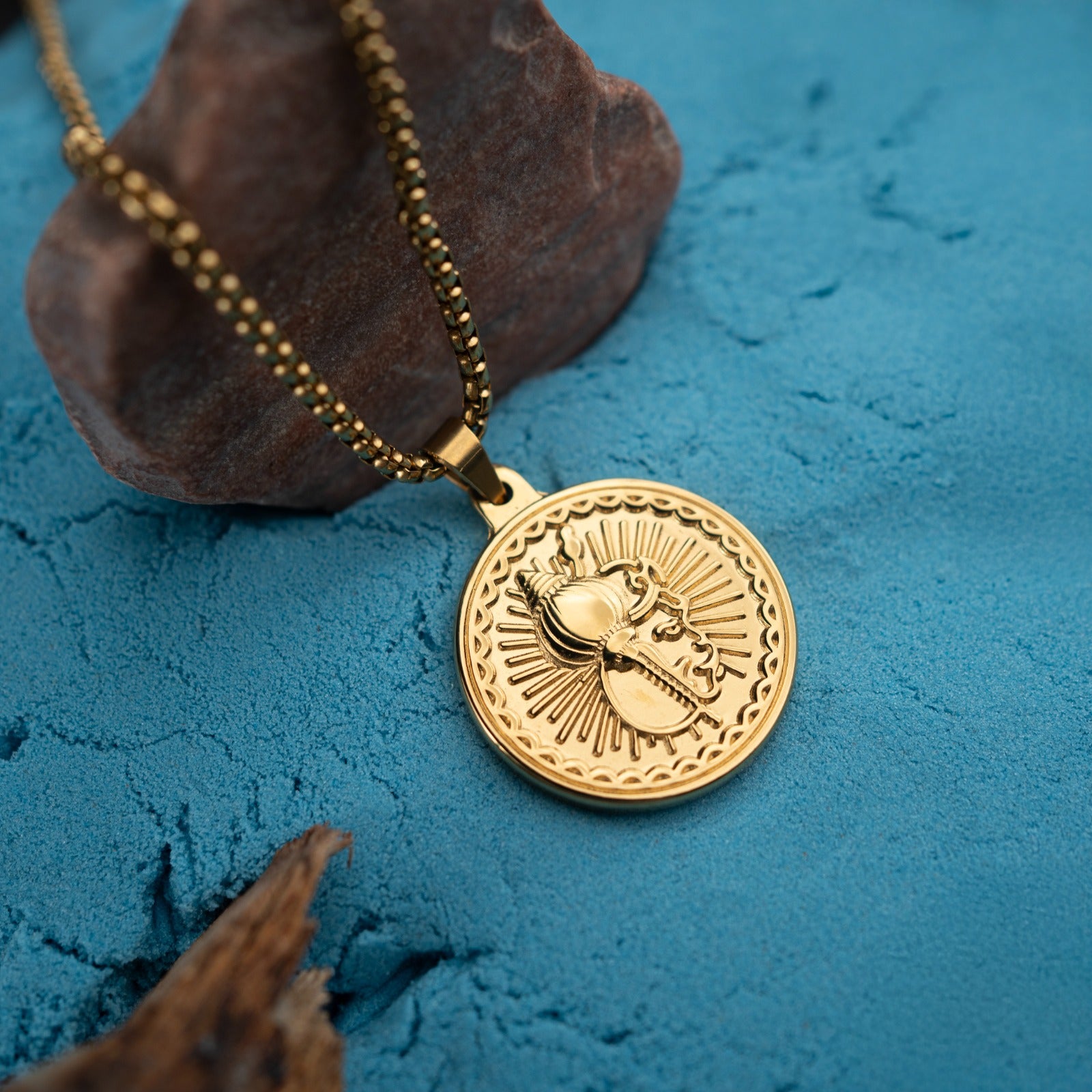 Sacred Lock Hanuman Orbit Pendant