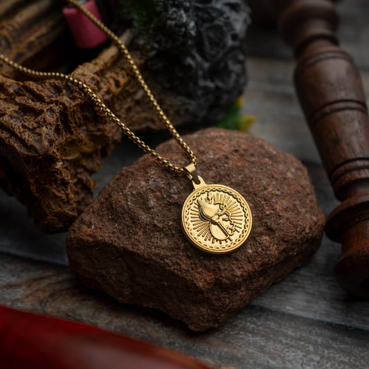 Sacred Lock Hanuman Orbit Pendant