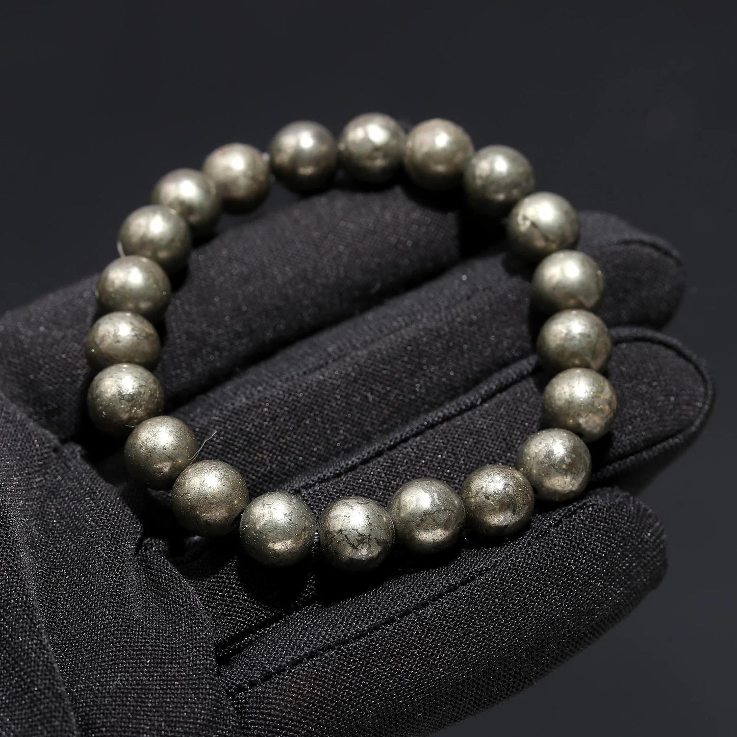 Natural Raw Pyrite Bracelet | Unisex  | Lab Tested & Certified