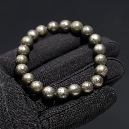 Natural Raw Pyrite Bracelet | Unisex  | Lab Tested & Certified