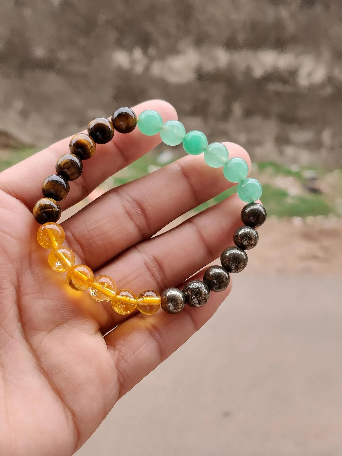 Natural Dhanraksha Prosperity Bracelet | Unisex  | Lab Tested & Certified